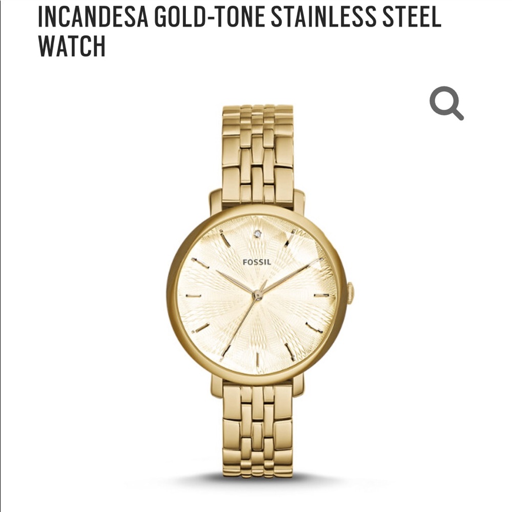 Women’s Fossil Incandesa Stainless Steel Watch